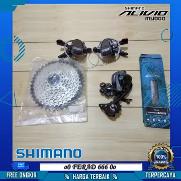 Harga groupset clearance shimano alivio