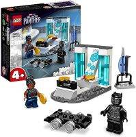 LEGO แล็บของ Marvel Shuri 76212ของเล่นสำหรับการเรียนรู้เสือดำที่มีหุ่นขนาดเล็ก