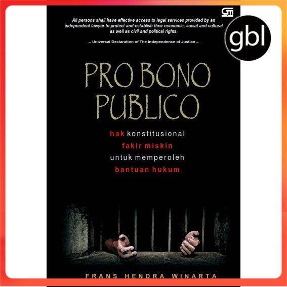 Buku Pro Bono Publico Frans Hendra Winarta [U14] | Lazada Indonesia