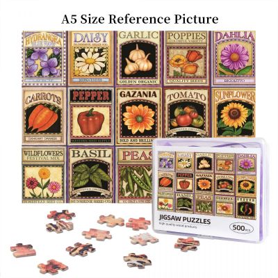 Carefully Crafted Wooden Jigsaw Puzzle 500 Pieces Educational Toy Painting Art Decor Decompression toys 500pcs