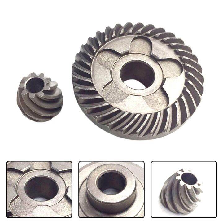 For GWS6100 Angle Grinder Gear Straight Gear Set Spiral Bevel Gear