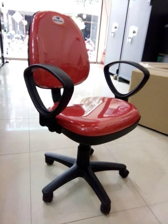 ghế xoay văn phòng màu đỏ