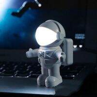 [Super bright bulb] แบบพกพา USB ขับเคลื่อนไฟกลางคืนนักบินอวกาศรูปร่างอ่านโคมไฟตั้งโต๊ะ DC 5V LED สำหรับคอมพิวเตอร์แล็ปท็อปพีซีแสงคนรักพื้นที่