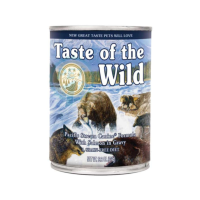 Taste of the Wild Pacific Stream Canine Formula (can) 13 oz. เทสต์ออฟเดอะไวลด์ แพซิฟิค สตรีม กระป๋อง 368.43 กรัม