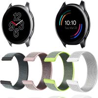 Nylon Loop Strap For Oneplus Watch Band One plus Smartwatch Women Bracelet Belts For Garmin Vivoactive 4 Venu 2 Correa Wristband Shoes Accessories