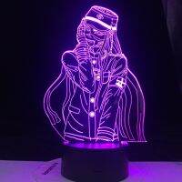 Korekiyo Shinguji Figure Game Lamp Danganronpa V3 3D Nightlight Friends Surprise Birthday Gifts 16 Colors Lamp Dropshipping