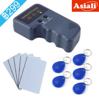 ASIALI New 125KHz Handheld RFID ID Card Copier Reader Writer with 5 Writable Tags 5 Cards