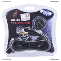 minglieyue2 AD-35 pick-up Piezo Amplifier transducer pickup for Acoustic Guitar อูคูเลเล่