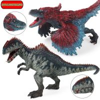 Jurassic Dinosaur 3 Movie With The Same Model Giganotosaurus Pyroraptor Action Figure Animal Model High Quality Toy For Kids Gift