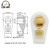 Holiday Discounts 10Pcs Ceramic Vacuum Tube Anode Plate Cap Hat For 813,811,572B,FU-5,807,FU-7,FU-25,6146B,EL504 FU-519 EF37  6P13P, 6Z18,1625