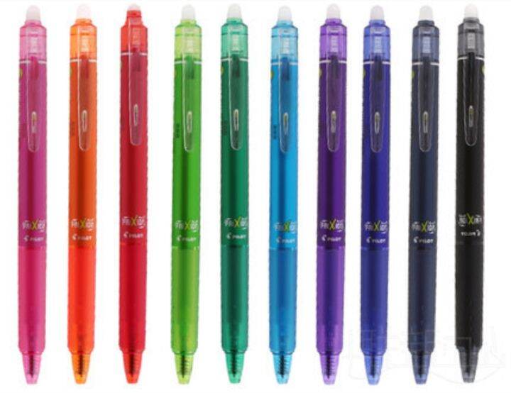 Japan PILOT erasable pen Push action motorized erasable water pen for