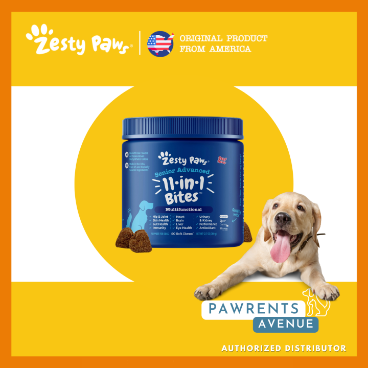 Zesty Paws Advanced 11 in 1 Bites Multivitamin Supplement for Dogs