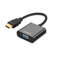 New HDMI-Compatible Male to VGA RGB Female VGA Video Converter adapter HDMI-Compatible Cable HDTV Monitor for PC TV BOX Adapters