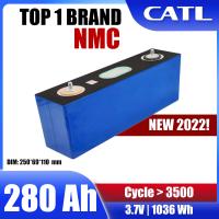 แบตเตอรี่ CATL​ NMC 280ah ลิเธียม 3.7V Lithium Ion GRADE A​ UPS​ Battery รถกอล์ฟ​ ระบบโซล่า ระบบโซล่าเซลล์ รถยนต์