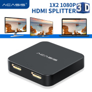 ACASIS Hdmi Adapter 1x2 1080P Hub 2 ports Xbox Auto Switch HDMI input 1 in
