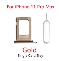 การเปลี่ยนซิมการ์ดที่จับสำหรับ iPhone 11 Pro/ iPhone 11 Pro ซิมการ์ดสูงสุดช่องที่ใส่ถาด LKT37122อะไหล่