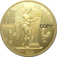 【CW】 Gold 1894 A Francs Metal Copy Coins