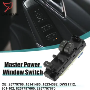 Driver Side Electric Power Master Window Switch Glass Lifter