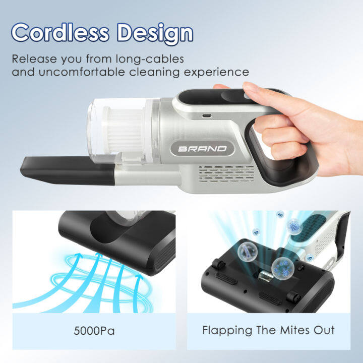 Mattress Vacuum Cleaner Bed Vacuum Cleaner Reusable Handheld Deep