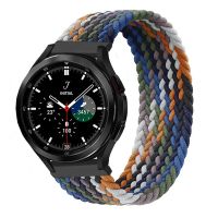 [HOT CHALIUIUILILXWE 607] สายถักเดี่ยวสำหรับ Samsung Galaxy Watch 4 Classic 5 5pro 45Mm 46Mm 42Mm 2สาย44Mm 40Mm