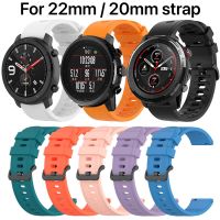 svsfbtdj 22mm 20mm Silicone Strap for Amazfit GTR/Stratos/Bip Samsung watch 3/4 Huawei watch 3/GT Replacement bracelet for Active 2 strap