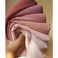 【YF】 72x175cm Muslim Chiffon Hijab Shawls Scarf Women Solid Color Head Wraps Hijabs Scarves Ladies Foulard Femme Veil