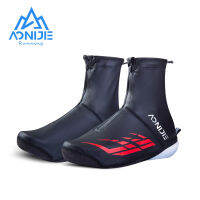 AONIJIE E4416กลางแจ้งสะท้อนแสงกันน้ำรองเท้าครอบคลุม Sandproof Cover Auto-Lock Booties สำหรับ Trail วิ่งเดินป่าขี่จักรยาน