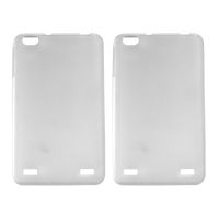 2X Tablet PC Silicone Case, 8 Inch Tpu Shell Anti-Fall Protection Back Cover Suitable for Teclast P80X