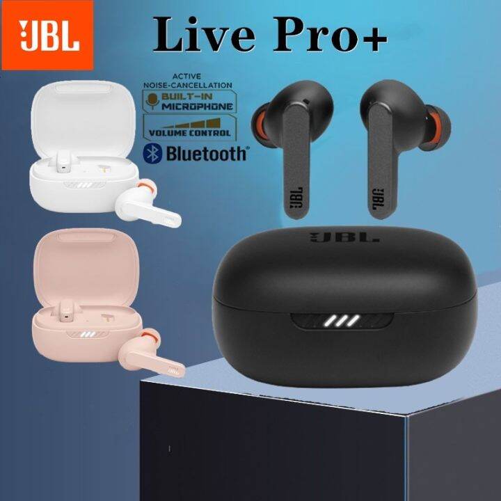 Jbl Live Pro Tws Wireless Bluetooth Earphones Sports Handsfree Stereo Bass Headphones With Mic