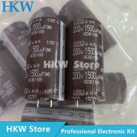 2pcs/lot 1500UF 200V 25x50mm NIPPON CHEMI CON Aluminum Electrolytic Capacitor 1500UF200V 200V1500UF 25X50 20