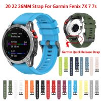 【CHUYANG SHOP】   22 26มม. สายนาฬิกาข้อมือสำหรับ Garmin Fenix 6 6X Pro 5X 5สายนาฬิกาสมาร์ทซิลิโคน Fenix 7ผู้เบิกทาง7X 935 945สร้อยข้อมือที่วางจำหน่ายด่วน