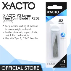 X-ACTO #2 Blades (Pack of 5) (X202)