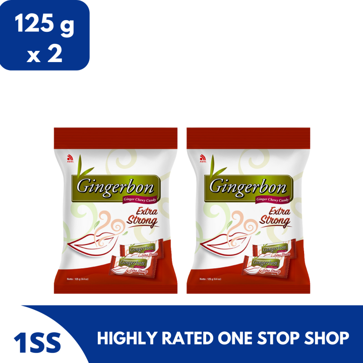 Gingerbon Ginger Chewy Candy Extra Strong 125g Set Of 2 Lazada Ph 4838