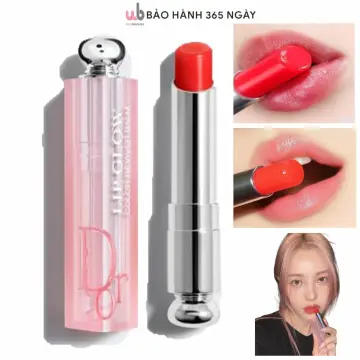 Son dưỡng Dior Addict Lip Glow Raspberry dưỡng mềm và tăng sắc môi  007  hồng hoa new