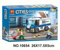 DIY NEW City Series ใช้งานร่วมกับสถานีตำรวจชุด Boy Girl Building Blocks อิฐของเล่นสำหรับเด็ก Christmas Gifts