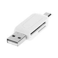 USB 2.0 Micro USB OTG เครื่องอ่านการ์ดสำหรับ TF SD เมมโมรี่การ์ดสำหรับ PC โทรศัพท์มือถือ