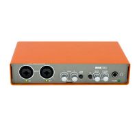 EM-02 Audio Interface Sound Card Electric Guitar Live Recording Professional Sound Card for Studio,Singing Sound Mixer