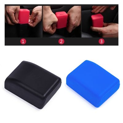 Universal Silicone Car Safety Seat Belt Buckle Buckle Clip Dust Prevention Protector Interior Button Case Anti Scratch Cover