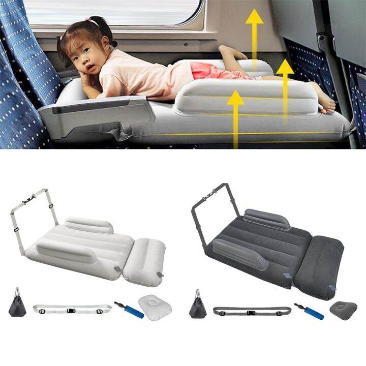 Child Airplane Mattress Inflatable Kids Travel Bed For Plane Car High