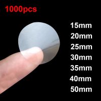 【YF】☑☒▩  1000pcs/pack Transparent Round Stickers for package envelope sealing label stickers