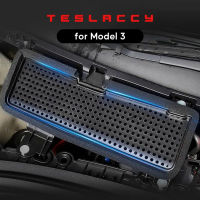 สำหรับ Tesla รุ่น3รถ Intake Air Filter Melt Blown ผ้า Air Flow Vent ฝาครอบ Anti-Blocking ป้องกัน Intake Cover 2022