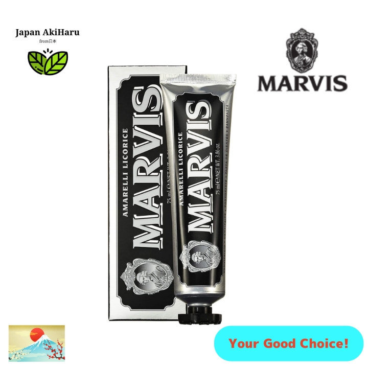 MARVIS (Marvis) Ricolas Mint Toothpaste Ricoras Mint flavored oral care made in Italy 75ml with