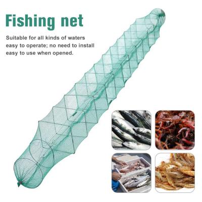 มุ้งดักกุ้ง 180cm ตาข่ายดักปลา ที่ดักปลา ดักกุ้ง มุ้งดักปลาตาข่ายดักปล กระชังปลา ดักจับกุ้งปลา พับเก็บได้ ดักกุ้งฝอย ที่ดักกุ้ง Square shrimp cage fishing net catcher portable folding trap for crab crayfish durable fish net fishing accessories