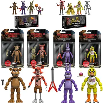 Five Nights at Freddy's Articulated Action Figure toy Chica Bonnie Foxy  Freddy