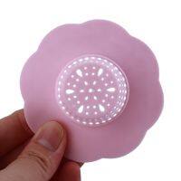 New Hot Flower Shaped Silicone TPR Kitchen Sink Strainer Bathroom Shower Drain Sink Drains Cover Sink colander Sewer Hair Filter Dishracks Sink access