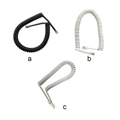 ”【；【-= PVC And PP Telephone Cord - Durable And Compatible Good Elasticity Handset Accessories Spring Wire