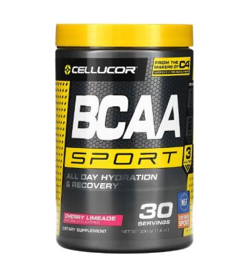 (พร้อมส่ง) Cellucor, BCAA Sport, All Day Hydration &amp; Recovery, Cherry Limeade, 11.6 oz (330 g)