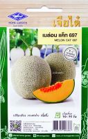 เมล่อน แค็ท 697 Melon Cat 697 F-1 Hybrid พันธุ์ลูกผสม เมล็ดพันธุ์เจียไต๋ โฮมการ์เด้น