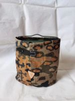 tomwang2012.WWII WW2 GERMAN ARMY SOLDIER M31 MESS TIN CANTEEN WITH OAK LEAF CAMOUFLAGE COVER SET