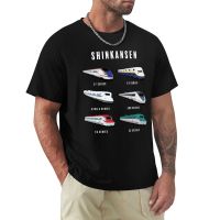 Japanese Shinkansen Bullet Trains Artwork T-Shirt Vintage Clothes Animal Print Shirt For MenS T-Shirts